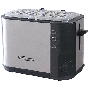 Super General 2 Slice Toaster With Lid SGT841D Dubai UAE