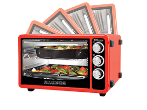 Super General 40L Oven & Kabab Maker SGEO-040RK Dubai UAE