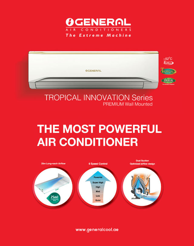 O-General Air Conditioners in UAE