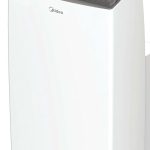 Midea DUO 12,000 BTU SACC Smart Inverter Portable Air Conditioner with Heat, White