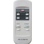 HA-12-09/10 Replacement for Panasonic Air Conditioner Remote Control 671190018A 671190018B Works for CW-XC54HU CW-XC55HU CW-XC63HK CW-XC63HU CW-XC64HK CW-XC64HU CW-XC65HU CW-XC83GU CW-XC83HK CW-XC83HU