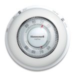 CT87N1001 THE ROUND® WHITE HEAT AND COOL Honeywell THERMOSTAT - FAHRENHEIT SCALE