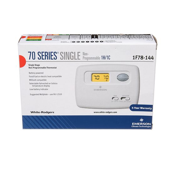 Classic 70 Series Emerson Thermostats General Cool Air Conditioners